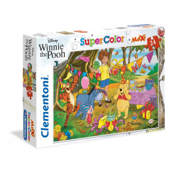Пазл Winnie The Pooh Clementoni 24201 SuperColor Maxi 24 детали