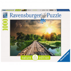 Puzzle Ravensburger 19538 The Wooden Footbridge 1000 Pieces