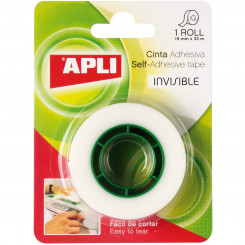 Adhesive Tape Apli Transparent 19 x 33 mm (10 Units)