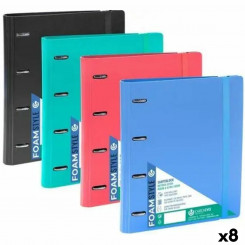 Ring binder Carchivo Multicolour A4 (8 Units)
