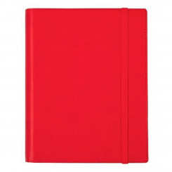 Päevik Finocam Duoband 2024 Red A5 15,5 x 21,2 cm