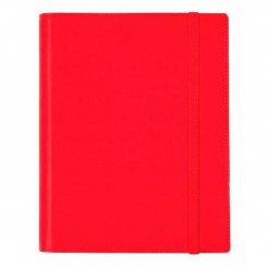 Päevik Finocam Duoband 2024 Red A5 15,5 x 21,2 cm