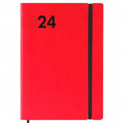 Päevik Finocam Dynamic Mara 2024 Red A5 14 x 20,4 cm