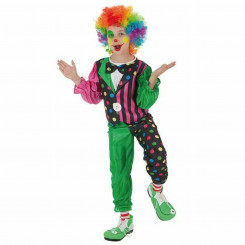 Детский костюм клоуна мужского пола в полоску (1 шт.)