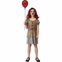 Костюм для детей, мужской клоун-террор с воздушным шаром (2 шт.)