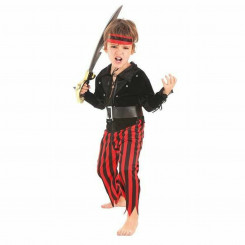 Punase piraadi kostüüm lastele (4 tükki)