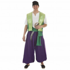 Kostüüm täiskasvanutele Purple Aladdin 4 tükki