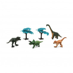 Набор динозавров Вид на динозавра