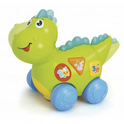 Muusikaline mänguasi kerge dinosaurus 18 x 24 cm