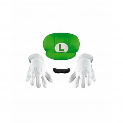 Kostüünitarvikud Super Mario Kit Luigi 4 Pieces
