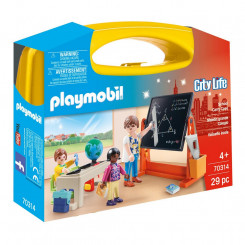 Playset City Life School kandekott Playmobil 70314 (29 tk)