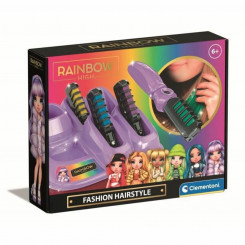 Временная краска Clementoni Rainbow High детский парикмахерский набор