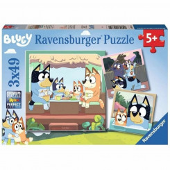 3-Puzzle Set Bluey Ravensburger 05685 147 Pieces