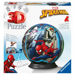 3D Puzzle Spiderman   Ball 76 Pieces