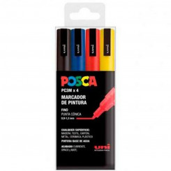 Набор маркеров POSCA PC-3M Разноцветные