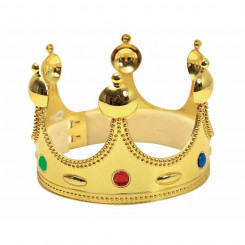 Crown My Other Me 54 cm Medieval King Golden Children's One size