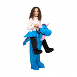 Kostüüm lastele My Other Me Ride-On Blue One size Dragon