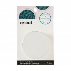Customisable Coasters for Cutting Plotter Cricut Ceramic