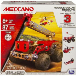 Игровой набор Meccano 3 Model Set, 87 предметов