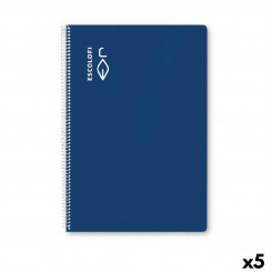 Sülearvuti ESCOLOFI Blue Din A4 100 lehte (5 ühikut)