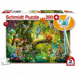 Puzzle Schmidt Spiele Fairies in the Forest 200 Pieces