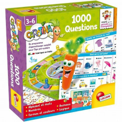 Развивающая игра для малышей Lisciani Giochi Carotina 1000 вопросов