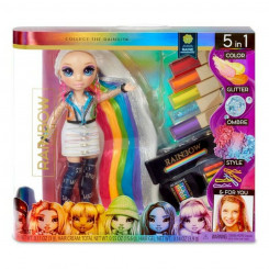 Mängukomplekt Rainbow Hair Studio Rainbow High 569329E7C 5-in-1 (30 cm)
