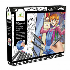 Coloring Activity Box Sycomore manga garcony