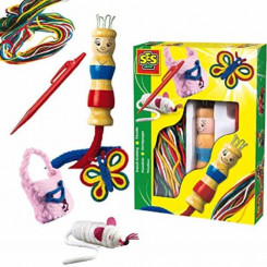 Educational Game SES Creative Tricotin  With yarns of different colors Multicolour (1 Piece)