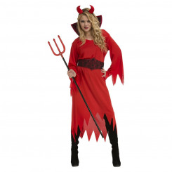 Kostüüm täiskasvanutele My Other Me Red She-Devil (3 tükki)
