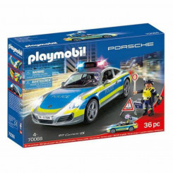 Игровой набор Porsche 911 Carrera 4S Police Playmobil 70066 (36 шт)