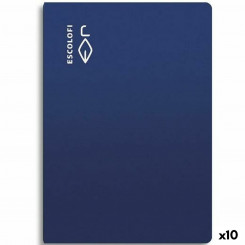 Notebook ESCOLOFI Blue A4 50 Sheets (10 Units)