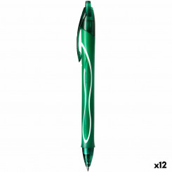 Ручка гелевая Bic Gel-Ocity Quick Dry Green 0,3 мм (12 шт.)