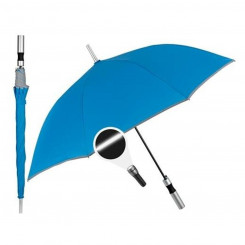 Vihmavari Perletti 23" koos kaunistusega Peegeldav sinine polüester 103 cm
