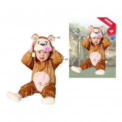 Costume for Babies Monkey Brown (2 Units)