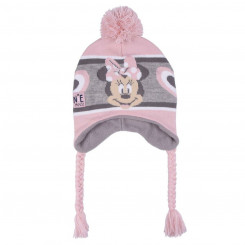Детская шапка Минни Маус Розовая (один размер)