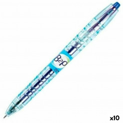 Ручка гелевая Pilot B2P 07 Retractable Blue 0,4 мм (10 шт.)