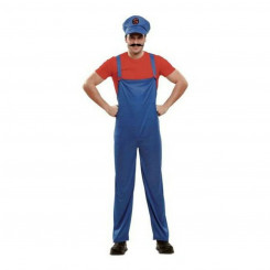 Costume for Adults My Other Me Plumber Red (3 Pieces)
