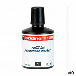 Запасные чернила Edding T100 Permanent 100 мл (10 шт.)