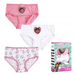 Pack of Girls Knickers Gabby's Dollhouse 3 Units Multicolour
