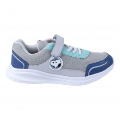 Sports Shoes for Kids Snoopy Grey