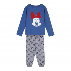 Laste pidžaama Minnie Mouse Tumesinine