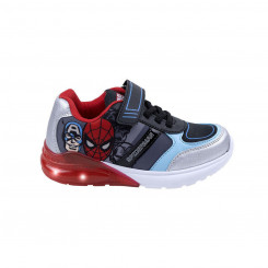 LED Trainers The Avengers Blue Red Black