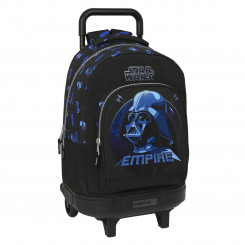 Школьный рюкзак на колесах Star Wars Digital escape Черный 33 X 45 X 22 см