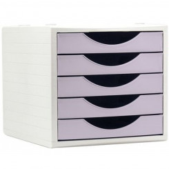 Модульный шкаф для документов Archivo 2000 Светло-лиловый Торт 34 x 27 x 26 см