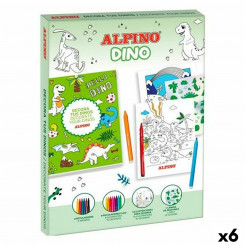 Alpino Dino käsitöökomplekt (6 ühikut)