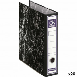 Lever Arch File DOHE 28,2 x 31,8 x 7,5 cm Black (20 Units)