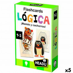 Развивающая игра HEADU Flashcards Logic (5 шт.)
