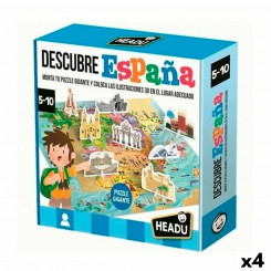 Развивающая игра HEADU Descubre España (4 шт.)