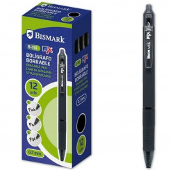 Ручка Bismark B-110 Fix Черная 0,7 мм (12 шт.)